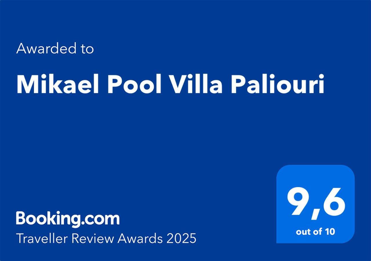 Mikael Pool Villa Paliouri Exterior foto